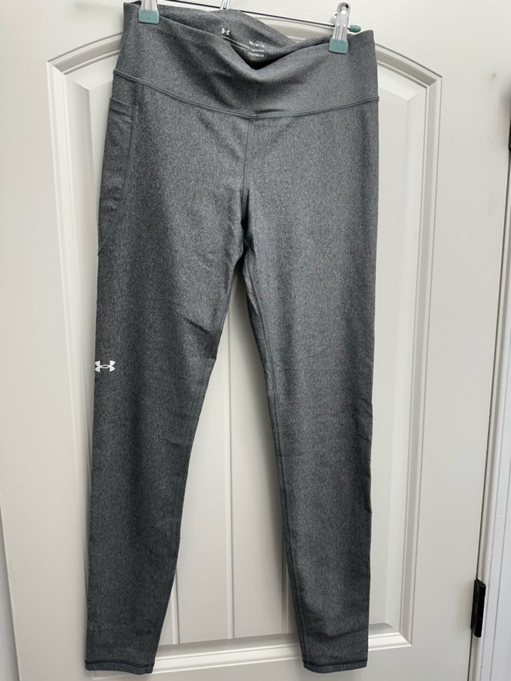 Under Armour Heather Gray Performance Leggings